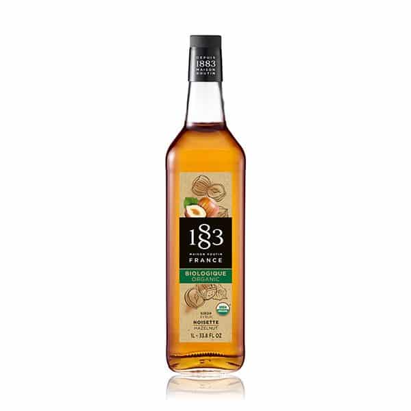 1883 Syrup Noisette / Hasselnød, Øko 1 Ltr