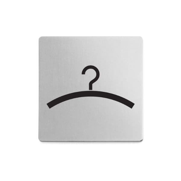 Informationsskilt Garderobe Zack®
