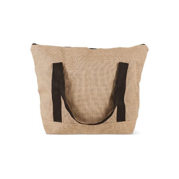 Strandtaske Jute By Bercato® H:40,L:35,W:17cm Handle:23cm